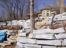 Limestone Dry Wall