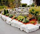 Terraced Gardens in Limestone