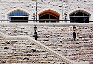 Limestone Building, Arched Windows, Queens University, Kingston